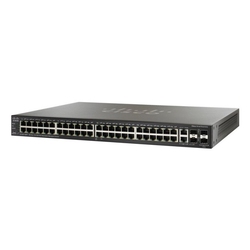 Cisco SF300-48PP - Управляемый гигабитный коммутатор 3-го уровня