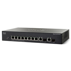 Cisco SF302-08 - Управляемый гигабитный коммутатор 3-го уровня