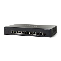 Cisco SF302-08MPP - Управляемый гигабитный коммутатор 3-го уровня