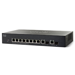 Cisco SF302-08P - Управляемый гигабитный коммутатор 3-го уровня