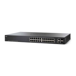 Cisco SG220-26P - Управляемый коммутатор  Smart Plus Switch для монтажа в стойку, POE