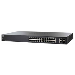 Cisco SG220-28 - Управляемый коммутатор  Smart Plus Switch для монтажа в стойку