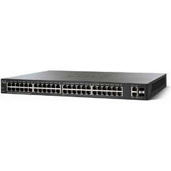 Cisco SG220-50P  - Управляемый коммутатор, PoE, 48 x 10/100/1000 + 2 x Combo Gigabit SFP