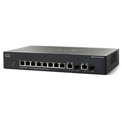 Cisco SG300-10MP - Управляемый гигабитный коммутатор 3-го уровня