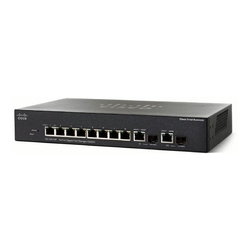 Cisco SG300-10P - Управляемый гигабитный коммутатор 3-го уровня