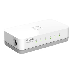 D-Link DES-1005C/A1A - Неуправляемый коммутатор с 5 портами 10/100Base-TX и функцией энергосбережения