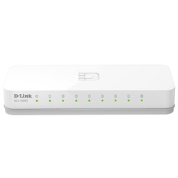 D-Link DES-1008C/A1A/A1B - Неуправляемый коммутатор с 8 портами 10/100Base-TX и функцией энергосбережения