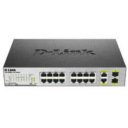 D-Link DES-1018MP/A1A - Неуправляемый коммутатор с 16 портами 10/100Base-TX