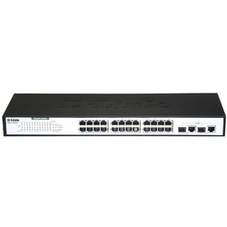 D-Link DES-1026G/E1A/C4B - Неуправляемый коммутатор с 24 портами 10/100Base-TХ и 2 комбо-портами 100/1000Base-T/SFP