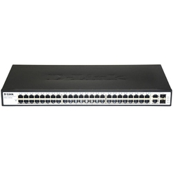 D-Link DES-1050G/C1A - Неуправляемый коммутатор с 48 портами 10/100Base-TX и 2 комбо-портами 100/1000Base-T/SFP