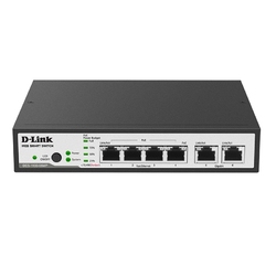 D-Link DES-1100-06MP/A1A - Настраиваемый коммутатор 2 уровня