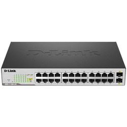 D-Link DES-1100-26/A1A - Настраиваемый коммутатор EasySmart с 24 портами 10/100/1000Base-T и 2 портами 1000Base-X SFP