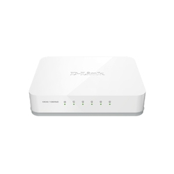 D-Link DGS-1005C/A1A/D1A - Неуправляемый коммутатор с 5 портами 10/100/1000Base-T, функцией энергосбережения и поддержкой QoS