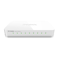 D-Link DGS-1008A/B1A/C1A/C1B/D1A - Неуправляемый коммутатор с 8 портами 10/100/1000Base-T и функцией энергосбережения