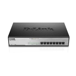 D-Link DGS-1008MP/A1A - Неуправляемый коммутатор с 8 портами 10/100/1000Base-T с поддержкой PoE