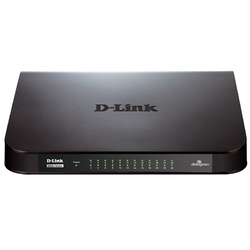 D-Link DGS-1024A/A1A/B1A - Неуправляемый коммутатор с 24 портами 10/100/1000Base-T и функцией энергосбережения