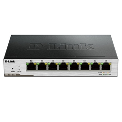 D-Link DGS-1100-08PD/B1A - Настраиваемый коммутатор EasySmart с 8 портами 10/100/1000Base-T