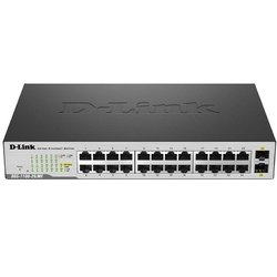 D-Link DGS-1100-26/ME/B1A/B2A - Настраиваемый коммутатор 2 уровня с 24 портами 10/100/1000Base-T и 2 портами 1000Base-X SFP