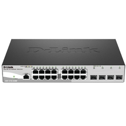 D-Link DGS-1210-20/ME/A1A - Управляемый коммутатор 2 уровня с 16 портами 10/100/1000Base-T и 4 портами 1000Base-X SFP