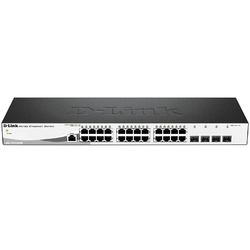 D-Link DGS-1210-28/ME/A2A - Управляемый коммутатор 2 уровня с 24 портами 10/100/1000Base-T и 4 портами 1000Base-X SFP