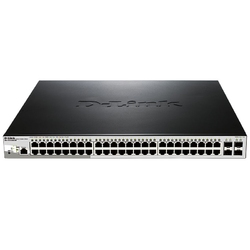 D-Link DGS-1210-52MP/ME/A1A PROJ - Управляемый коммутатор 2 уровня с 48 портами 10/100/1000Base-T и 4 портами 1000Base-X SFP