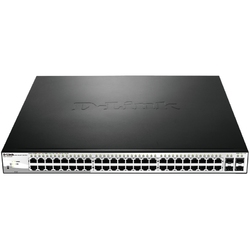 D-Link DGS-1210-52P/C1A - Настраиваемый коммутатор WebSmart с 48 портами 10/100/1000Base-T и 4 портами 1000Base-X SFP
