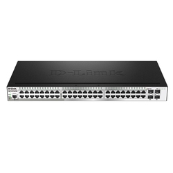 D-Link DGS-1510-52L/ME/A1A PROJ - Управляемый коммутатор 2 уровня с 48 портами 10/100/1000Base-Т и 4 портами 1000Base-X SFP