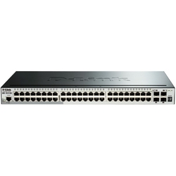 D-Link DGS-1510-52X/A1A PROJ - Управляемый стекируемый коммутатор SmartPro с 48 портами 10/100/1000Base-T и 4 портами 10GBase-X SFP+