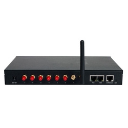 Dinstar DWG2000E-8W-M - VoIP-GSM шлюз, 8 WCDM канала, SIP, встроенный антенный делитель 4-1