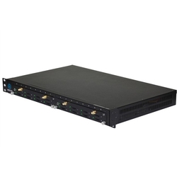 Dinstar DWG2000F-16W-M - VoIP-GSM шлюз, 16 WCDM каналов, SIP, встроенный антенный делитель 4-1