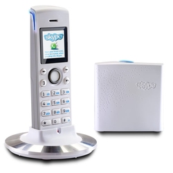DUALphone 4088 White (белый) - Skype телефон
