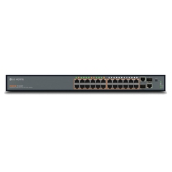 Ericsson-LG ES-2026 - Интеллектуальный коммутатор, 24 - 10/100 Base-TX, 2/2 - 10/100/1000 Base-T uplink Combo