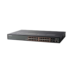 Ericsson-LG ES-3024GP - Управляемый коммутатор c PoE, 24 - 10/100/1000 Base-T, 4 - 10/100/1000 Base-T uplink Shared