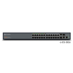 Ericsson-LG ES-3026 - Управляемый коммутатор, 24 - 10/100 Base-TX, 2/2 - 10/100/1000 Base-T uplink Combo