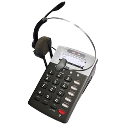 Escene CC800-N - IP-телефон для Call-Центра, 2 аккаунта,  2 разъема RJ45, разъемы RJ9, 3.5 мм