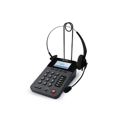 Escene CC800 - IP-телефон для Call-Центра, 2 аккаунта, разъемы RJ9, 2xLAN, PoE