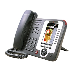 Escene WS620-PEGV4 - SIP-телефон, 8 линий, HD audio, цветной LCD дисплей