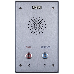 Fanvil I12-02 - SIP домофон, 2 кнопки вызова, IP65, шумоподавление