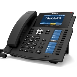 Fanvil X6 - IP-телефон премиального класса, 20 SIP-аккаунтов, RJ9, PoE