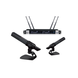 FHB Audio 2CH True Diversity Wireless Microphone System - 2-канальная беспроводная микрофонная система