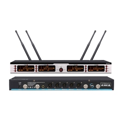 FHB Audio 4 CH UHF Wireless Microphone System - 4-канальная беспроводная микрофонная система UHF