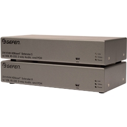 Gefen EXT-DVIKA-HBT2 - Комплект устройств для передачи DVI/HDMI, USB, RS-232 и двустороннего аудио по витой паре