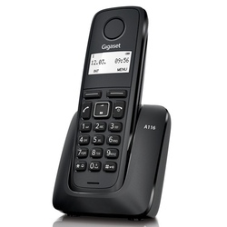 Gigaset A116 RUS Black - Беспроводной телефон