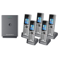 Grandstream DP7525 - Комплект IP DECT телефон Grandstream DP722 х 5 + Grandstream DP752