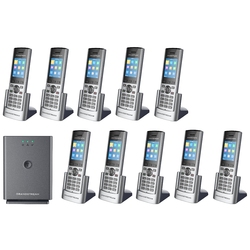 Grandstream DP7530 - Комплект IP DECT телефон Grandstream DP730 х 10 + Grandstream DP752