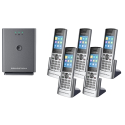 Grandstream DP7535 - Комплект IP DECT телефон Grandstream DP730 х 5 + Grandstream DP752