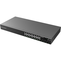 Grandstream GWN7802P - Корпоративный 16-портовый гигабитный управляемый коммутатор PoE/PoE+ L2+