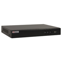 HiWatch DS-H108U - 8-ми канальный гибридный HD-TVI регистратор для  аналоговых, HD-TVI, AHD и CVI камер + 2 IP-канала@4Мп
