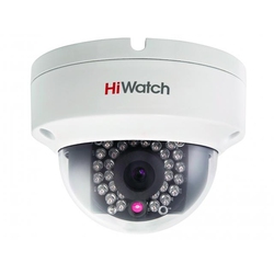 HiWatch DS-I122 (2.8 mm) - 1,3Мп уличная купольная мини IP-камера с ИК-подсветкой до 15м