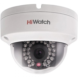 HiWatch DS-I122 (4 mm) - 1,3Мп уличная купольная мини IP-камера с ИК-подсветкой до 15м